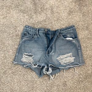 Jean shorts
